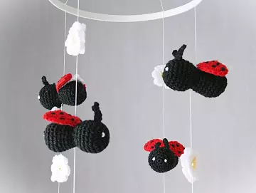 Babymobile Marienkäfer