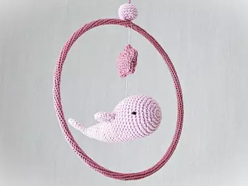 Babymobile kleiner Wal