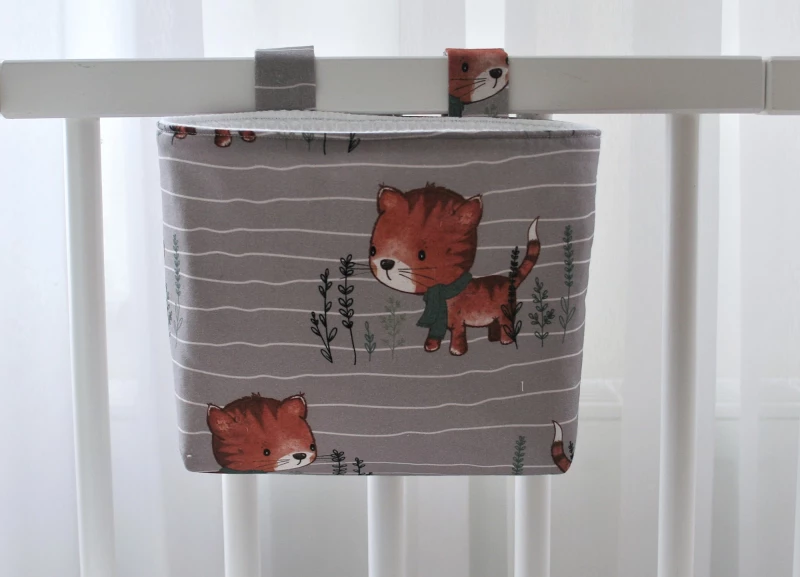 weisse Lenkertasche Heissluftballone mit blauem Innenstoff