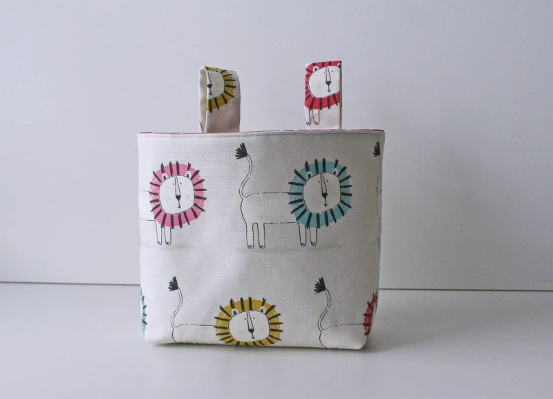 Hängetasche wilde Löwen