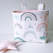 Hängetasche zarte Regenbögen