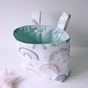 Hängetasche zarte Regenbögen